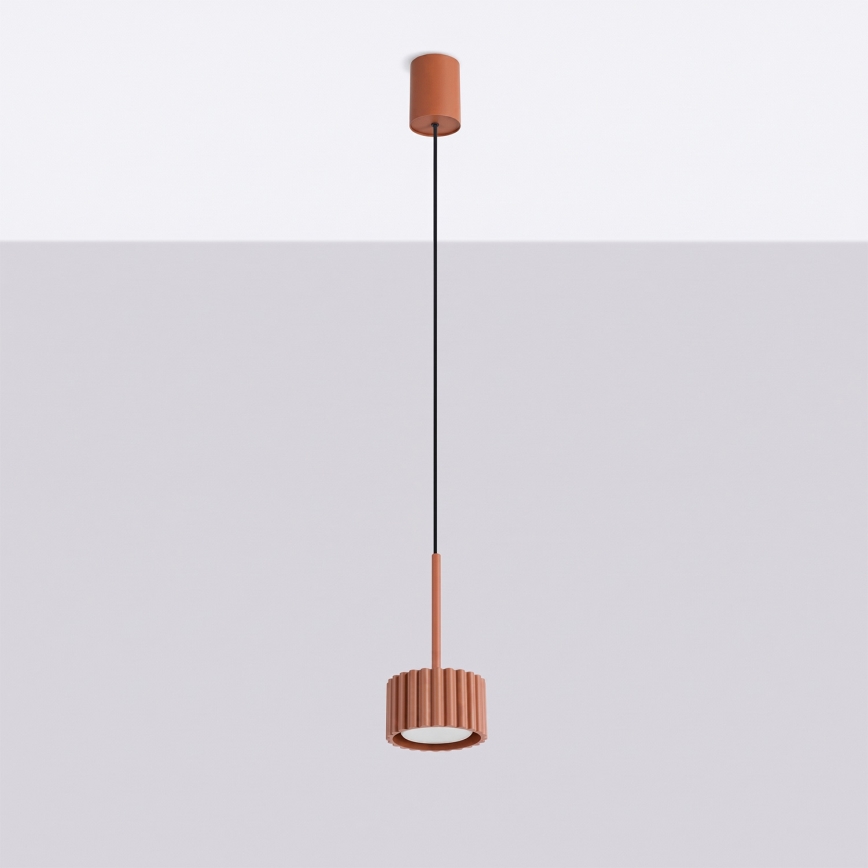 Ripatslaelamp kaabliga AURA 1xGX53/10W/230V punane
