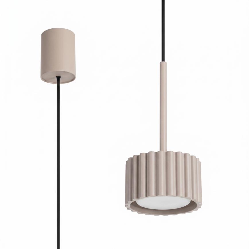 AURA ripatsvalgusti kaabliga 1xGX53/10W/230V taupe