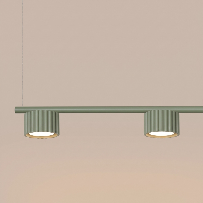 Ripplühter juhtmel AURA 4xGX53/10W/230V roheline