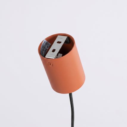 AURA rippvalgusti kaabliga 4xGX53/10W/230V, punane