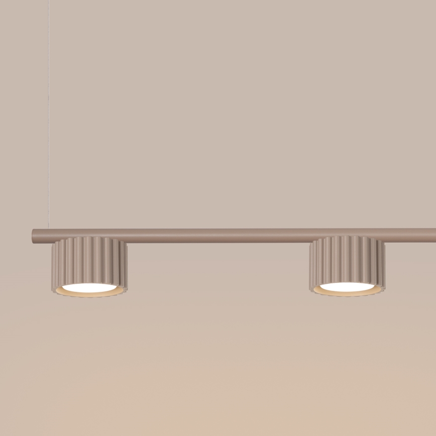 Ripplamp kaabliga AURA 4xGX53/10W/230V taupe