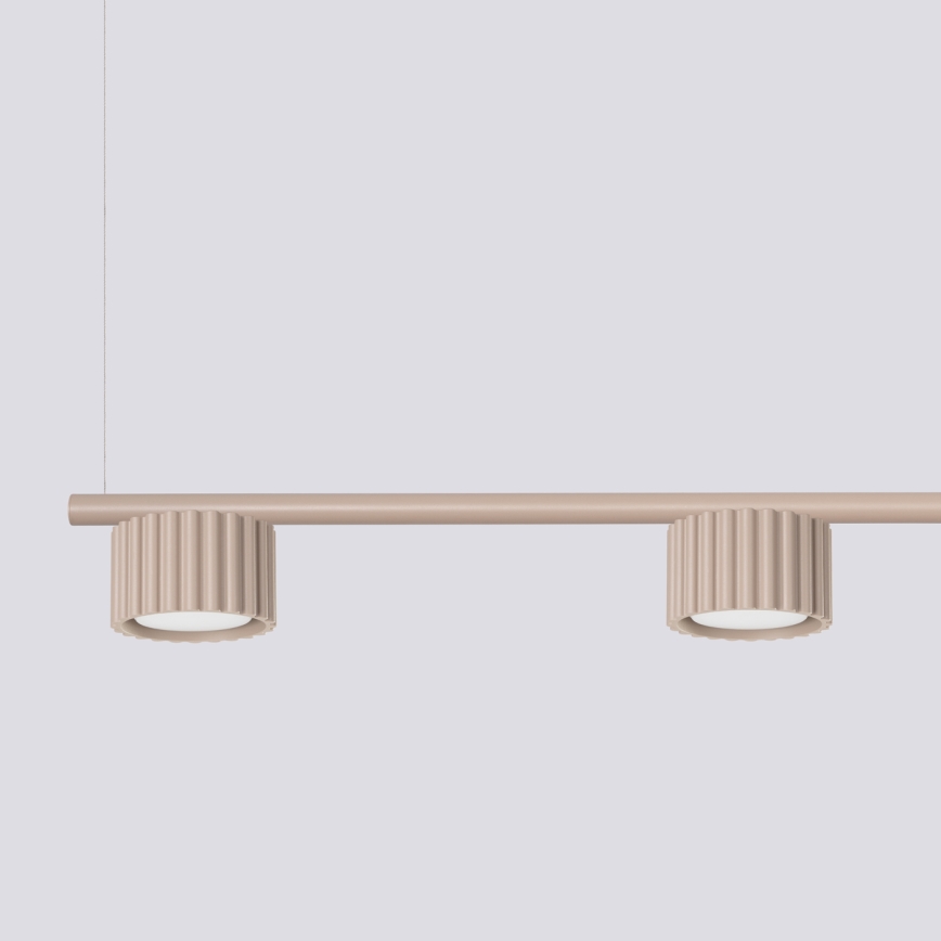 Ripplamp kaabliga AURA 4xGX53/10W/230V taupe