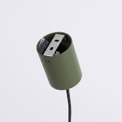 KARBON kaabliga lühter 4xGU10/10W/230V, roheline