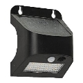 SOLTO LED-päikesepaneeliga seinavalgusti anduriga LED/3W/3,7V 4000K IP54 1200 mAh must
