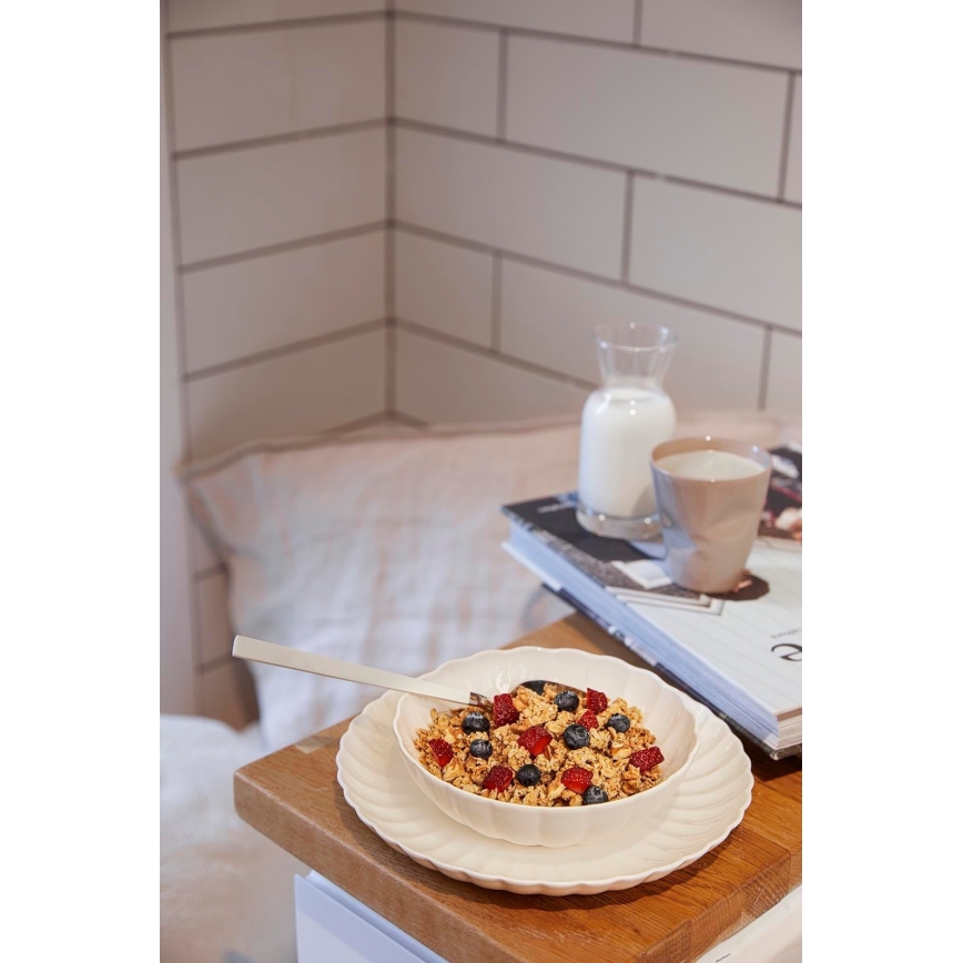 Söögikomplekt 18 tk valge/portselan