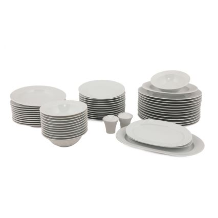 Söögikomplekt 53 tk valge/portselan