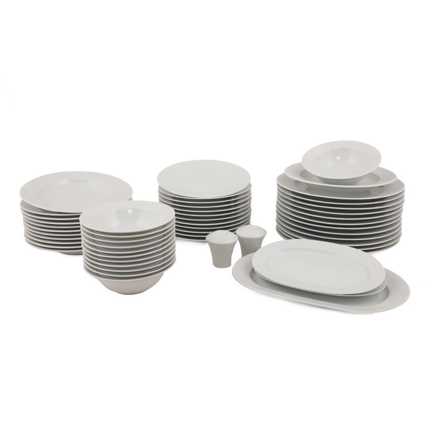 Söögikomplekt 53 tk valge/portselan