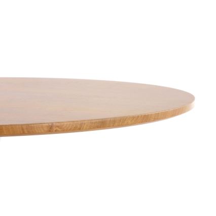 Söögilaud LUGI läbimõõt 80 cm pruun/valge