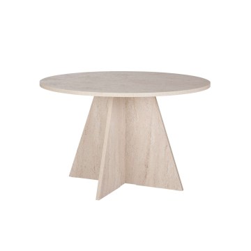 Söögilaud MATIN, läbimõõt 120 cm, beež