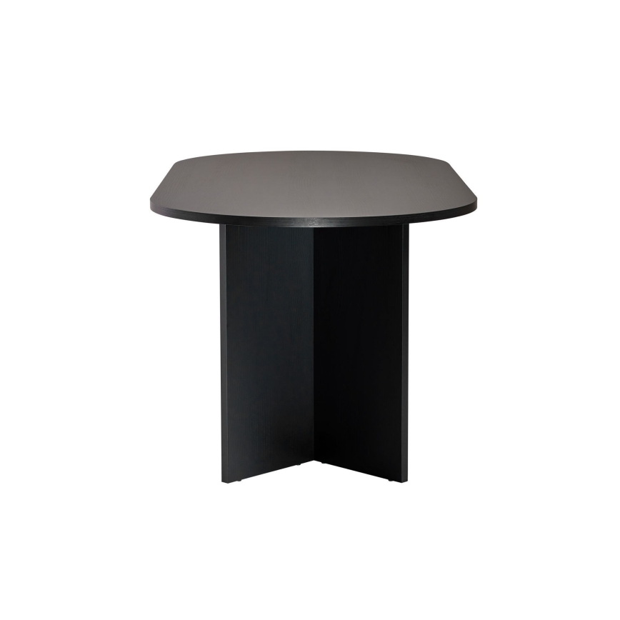 Söögilaud NEL 180x90 cm must