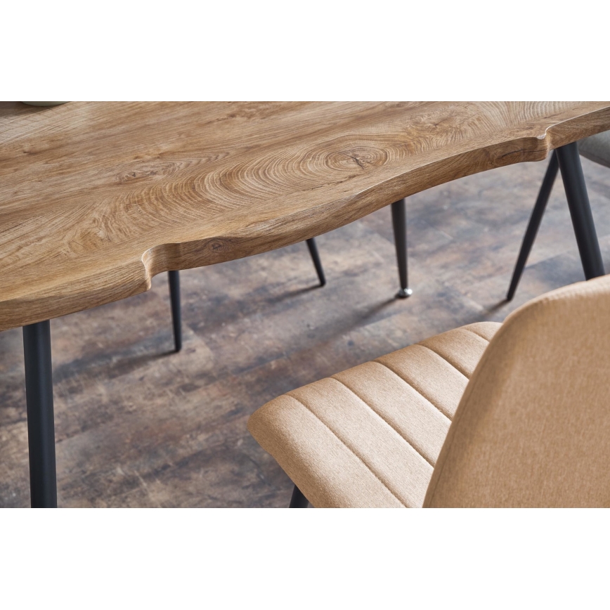 Söögilaud SOLACE tamm/must