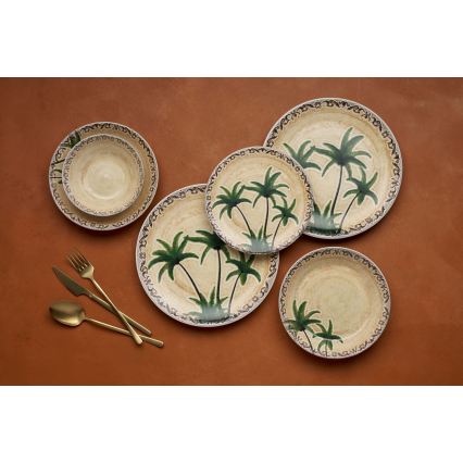 Sööginõude komplekt 24 tk värvikas/keraamika