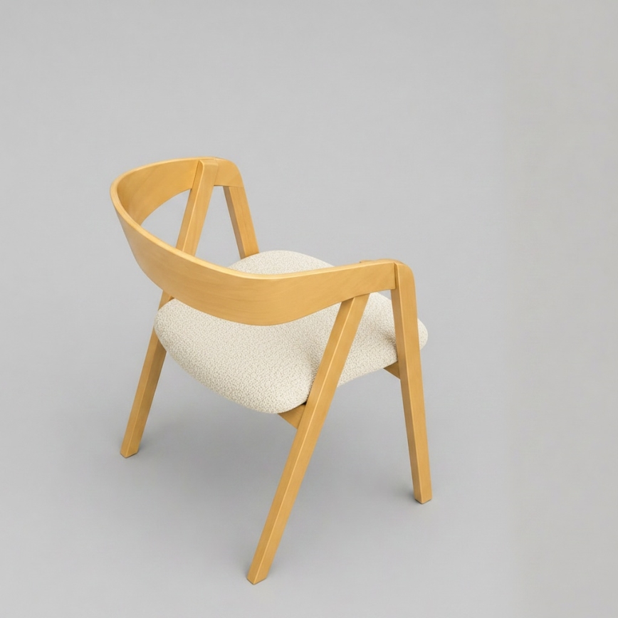Söögitool LUSO tamm/beež