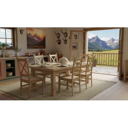 Söögitool NATE tamm sonoma