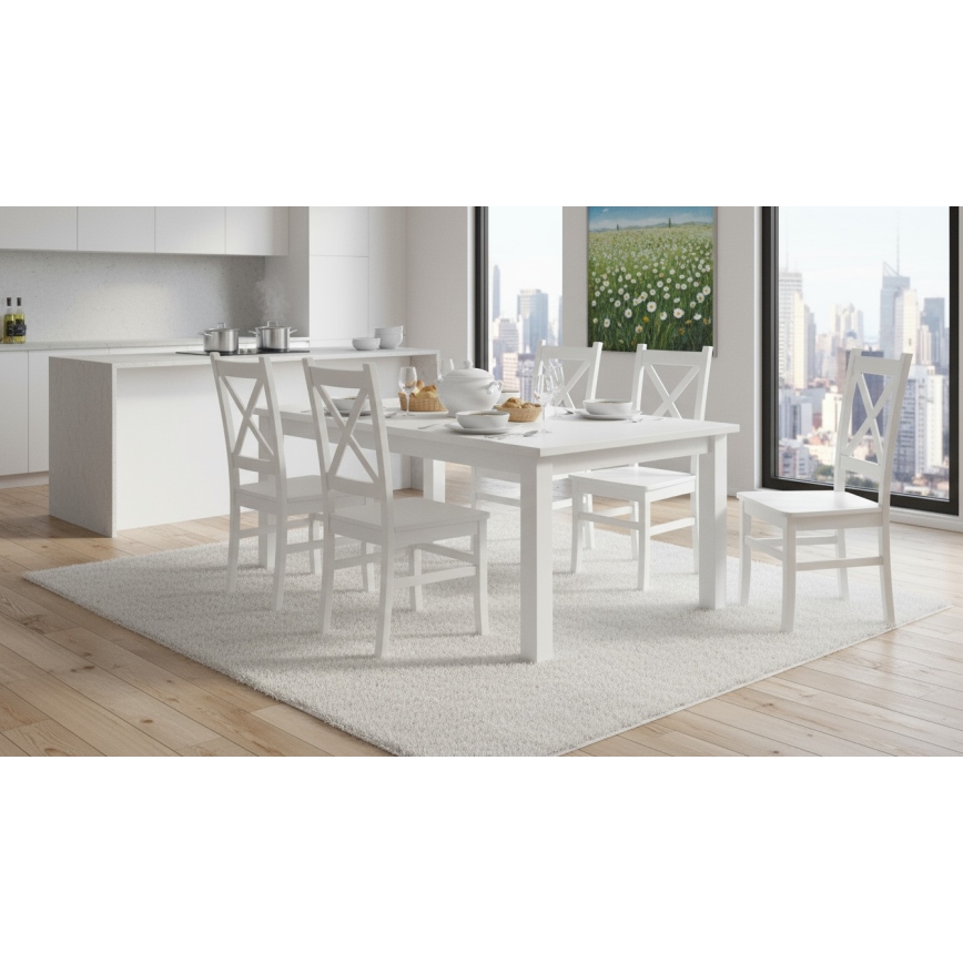 Söögitool NATE valge