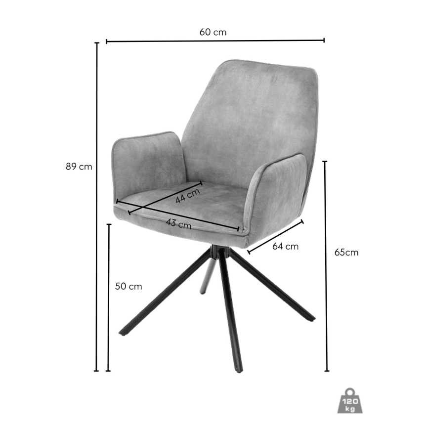 Söögitool NEXORO, 1 tk, oranž