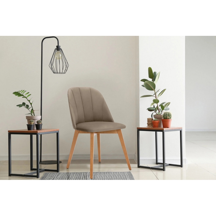 Söögitool RIFO 86x48 cm beež/hele tamm