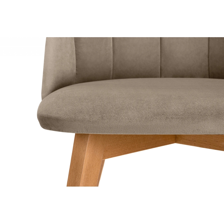 Söögitool RIFO 86x48 cm beež/hele tamm