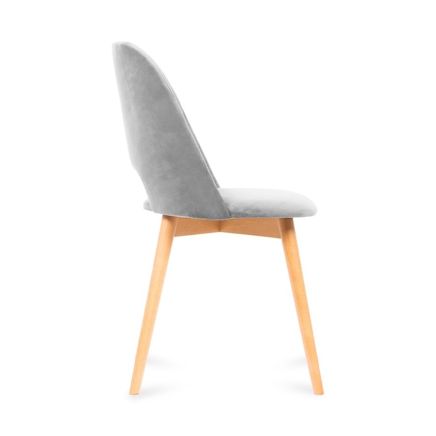 Söögitool TINO 86x48 cm hall/hele tamm