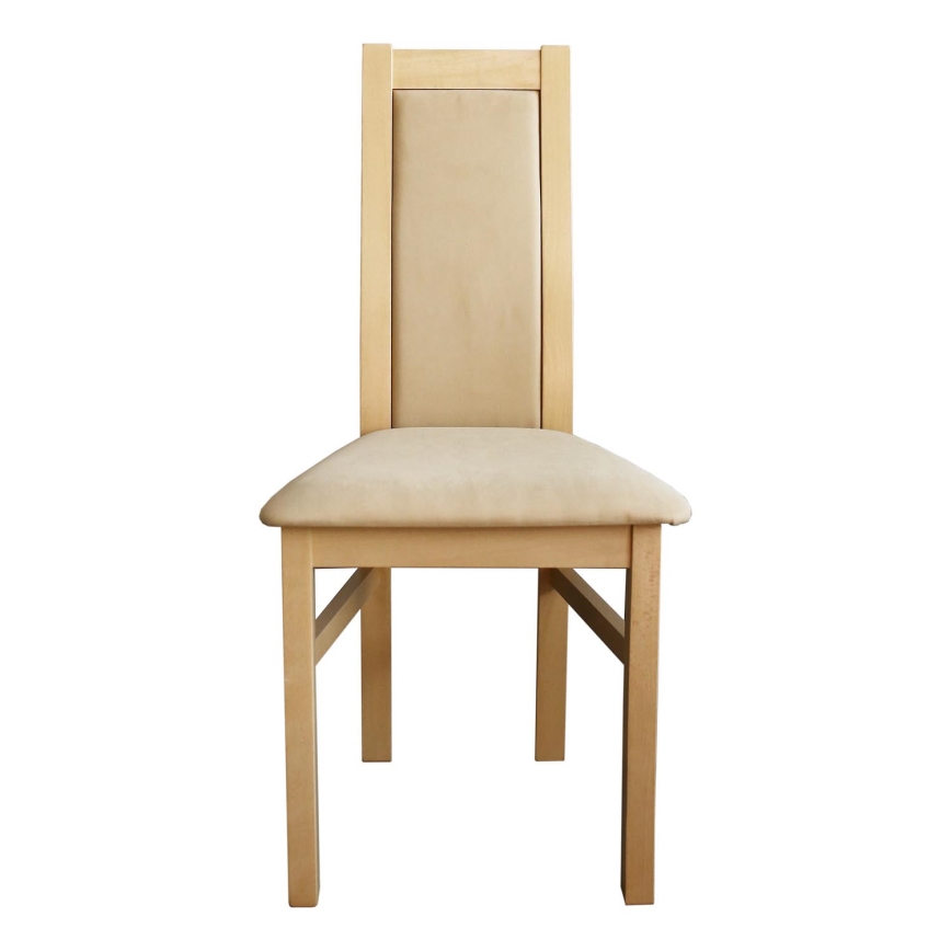 Söögitool ZOE pöök/kreemikas