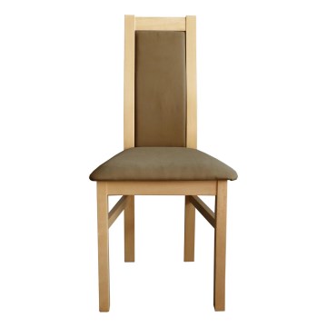 Söögitool ZOE pöök/pruun