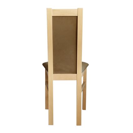 Söögitool ZOE pöök/pruun