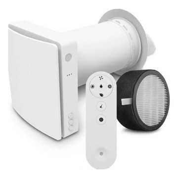 Soojustagastusega ventilatsioon 12W Wi-Fi Tuya + kaugjuhtimispult
