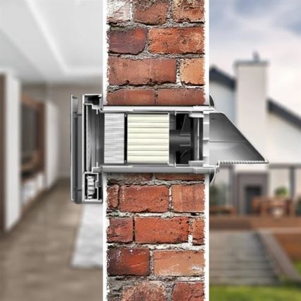Soojustagastusega ventilatsioon 12W Wi-Fi Tuya + kaugjuhtimispult
