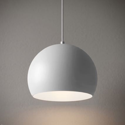 SOOL rippvalgusti kaabliga 1xE27/15W/230V, läbimõõt 27 cm, valge