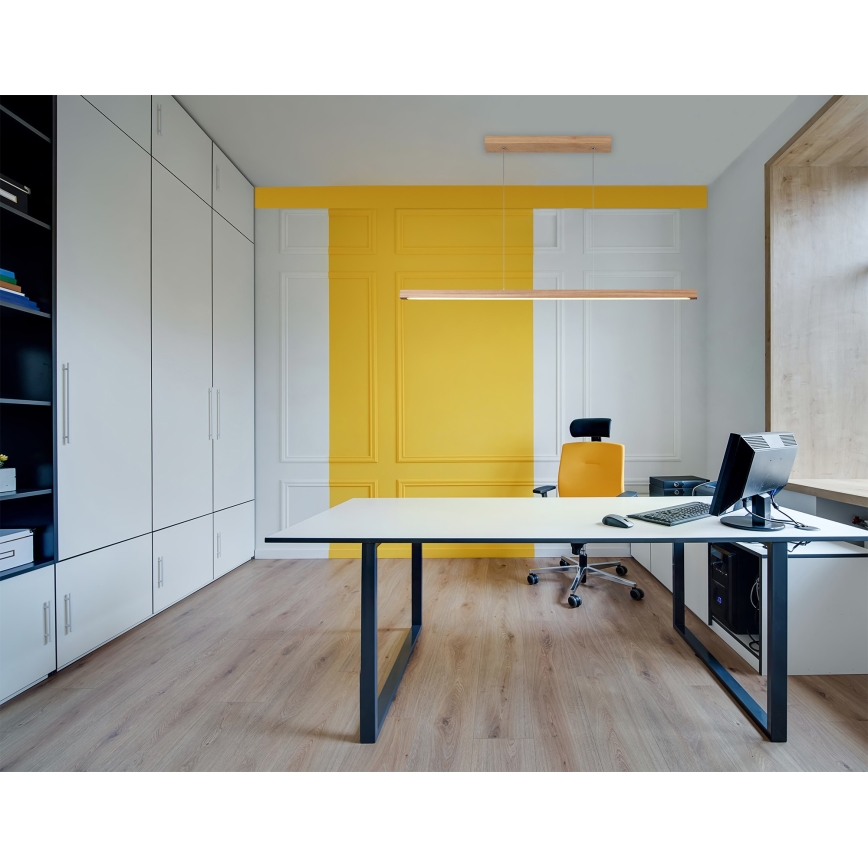 LED-hämardatav lühter kaabliga SMAL LED/15W/230V tamm