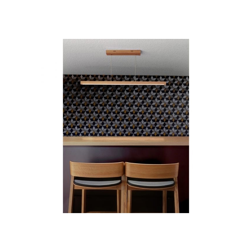 Hämardatav LED-ripplühter juhtmel SMAL LED/18W/230V tamm