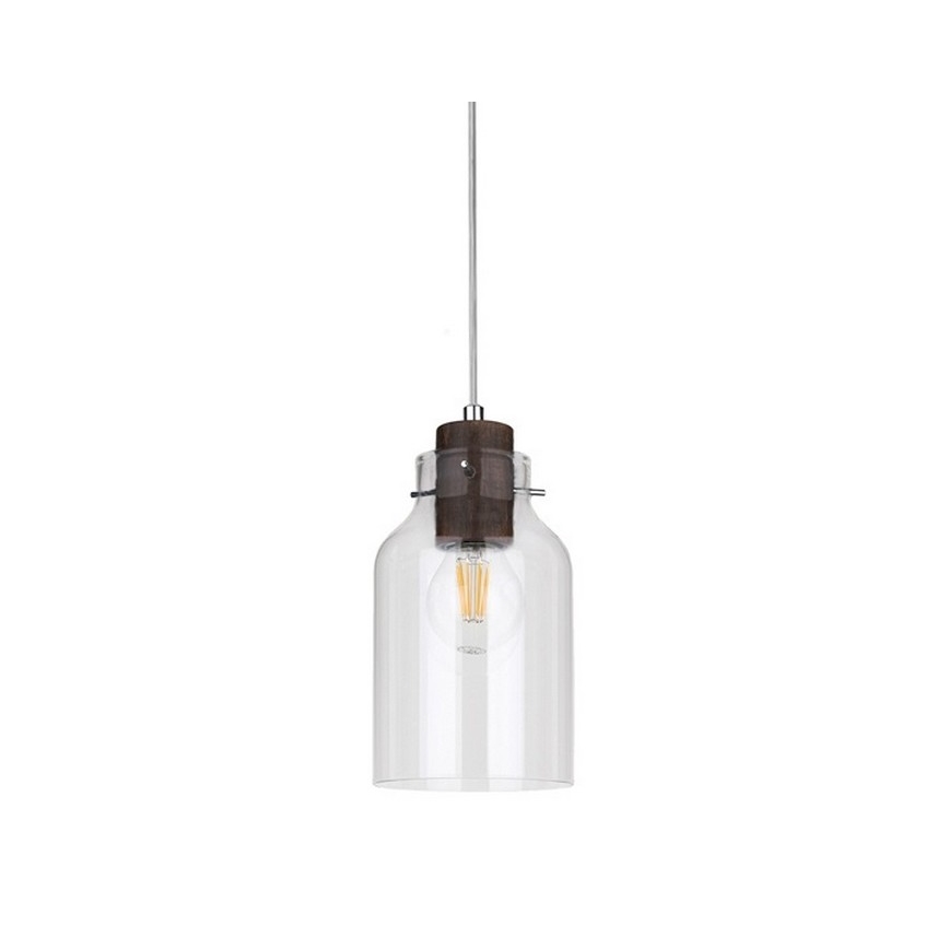 Lühter ALESSANDRO 1xE27/60W/230V pöök - FSC sertifitseeritud