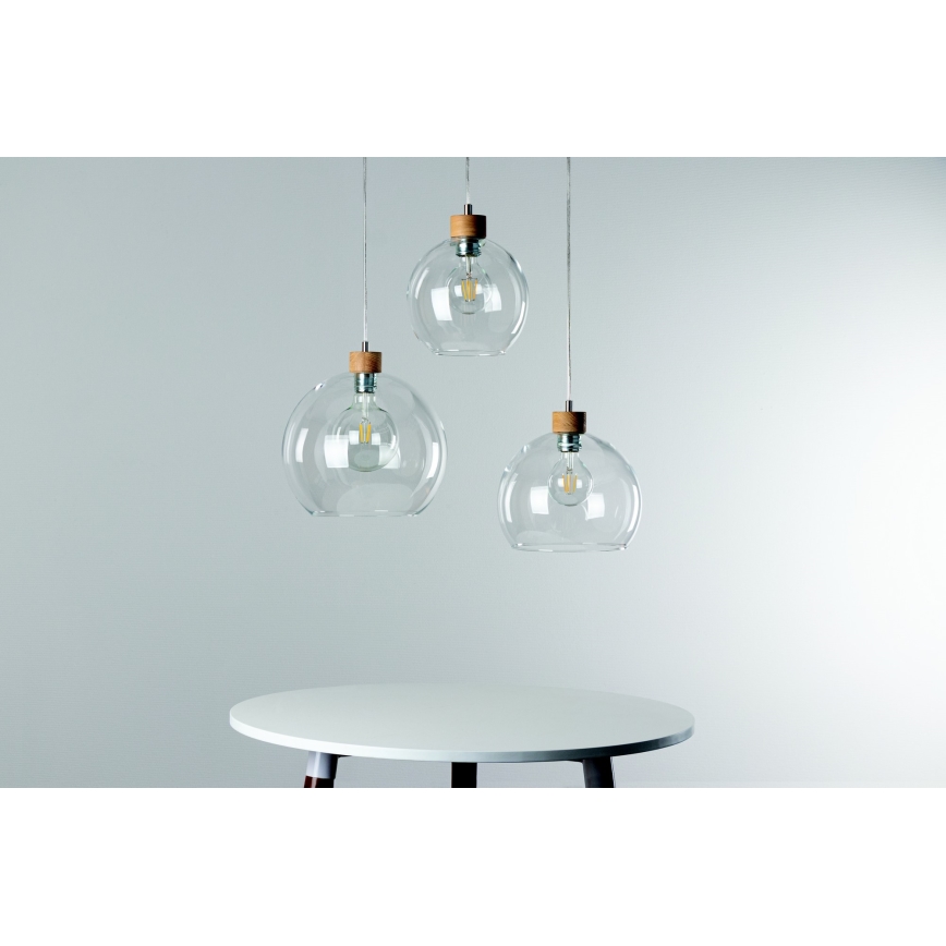 Lühter LAGUNA 1xE27/60W/230V tamm