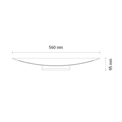 LED Hämardatav seinavalgusti DUBAI LED/6,5W/230V tamm – FSC sertifitseeritud