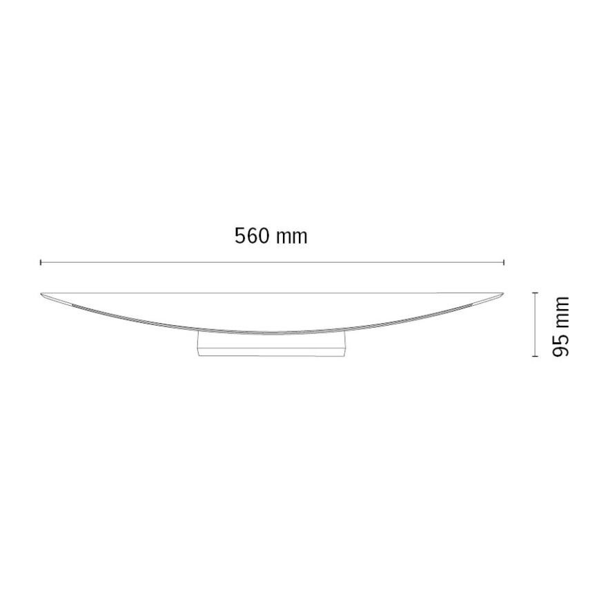 LED Hämardatav seinavalgusti DUBAI LED/6,5W/230V tamm – FSC sertifitseeritud
