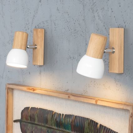 Seinavalgusti SVENDA 1xE27/60W/230V tamm