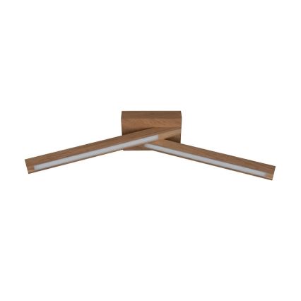 LED Pinnale kinnitatav lühter LINUS 2xLED/4,5W/230V matt tamm