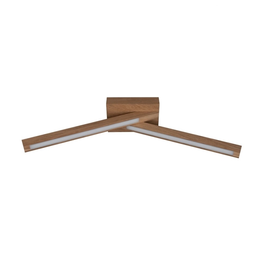 LED Pinnale kinnitatav lühter LINUS 2xLED/4,5W/230V matt tamm