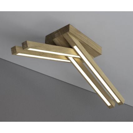 LED pinnapealne lühter LINUS 4xLED/4,5W/230V matt tamm