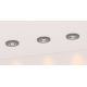 KOMPLEKT 3x LED Süvistatav valgusti VITAR 1xGU10/5W/230V betoon – FSC sertifitseeritud