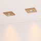 KOMPLEKT 3x LED Süvistatav valgusti VITAR 1xGU10/5W/230V tamm – FSC sertifitseeritud
