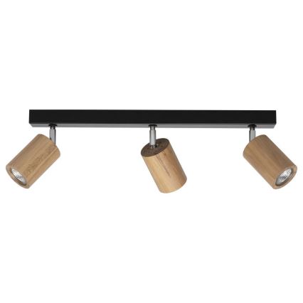 LED Kohtvalgusti lakke MATTI 3xGU10/5W/230V tamm