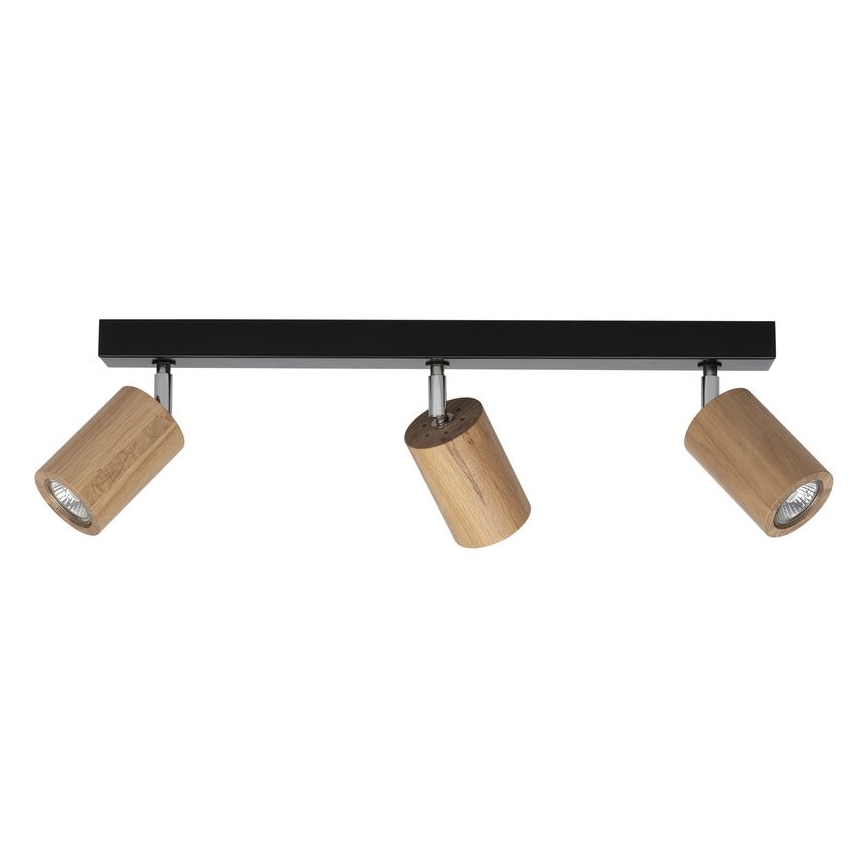 LED Kohtvalgusti lakke MATTI 3xGU10/5W/230V tamm