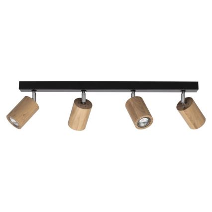 LED Kohtvalgusti lakke MATTI 4xGU10/5W/230V tamm