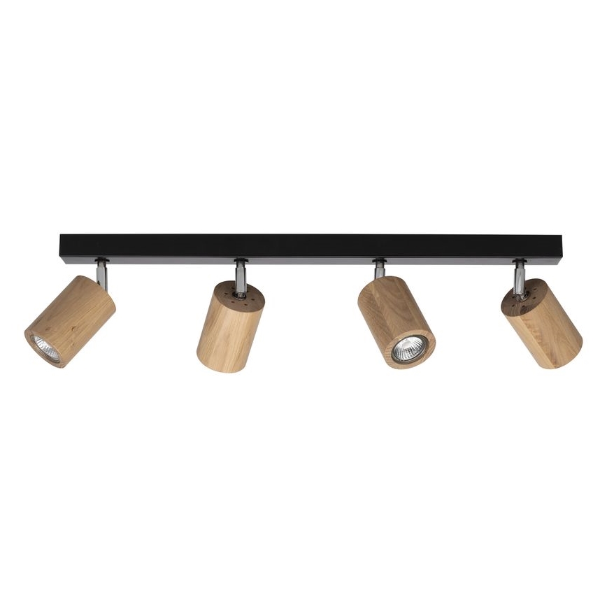 LED Kohtvalgusti lakke MATTI 4xGU10/5W/230V tamm