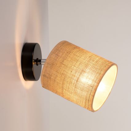 Kohtvalgusti seinale JUTE 1xE27/25W/230V