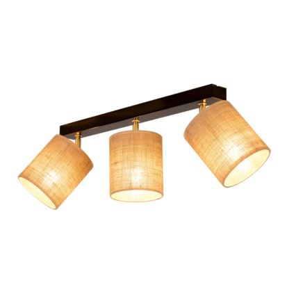 Kohtvalgusti lakke JUTE 3xE27/25W/230V