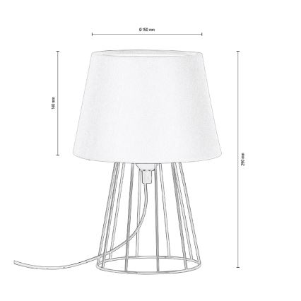 Spot-Light - Laualamp MANGOO 1xE27/40W/230V must