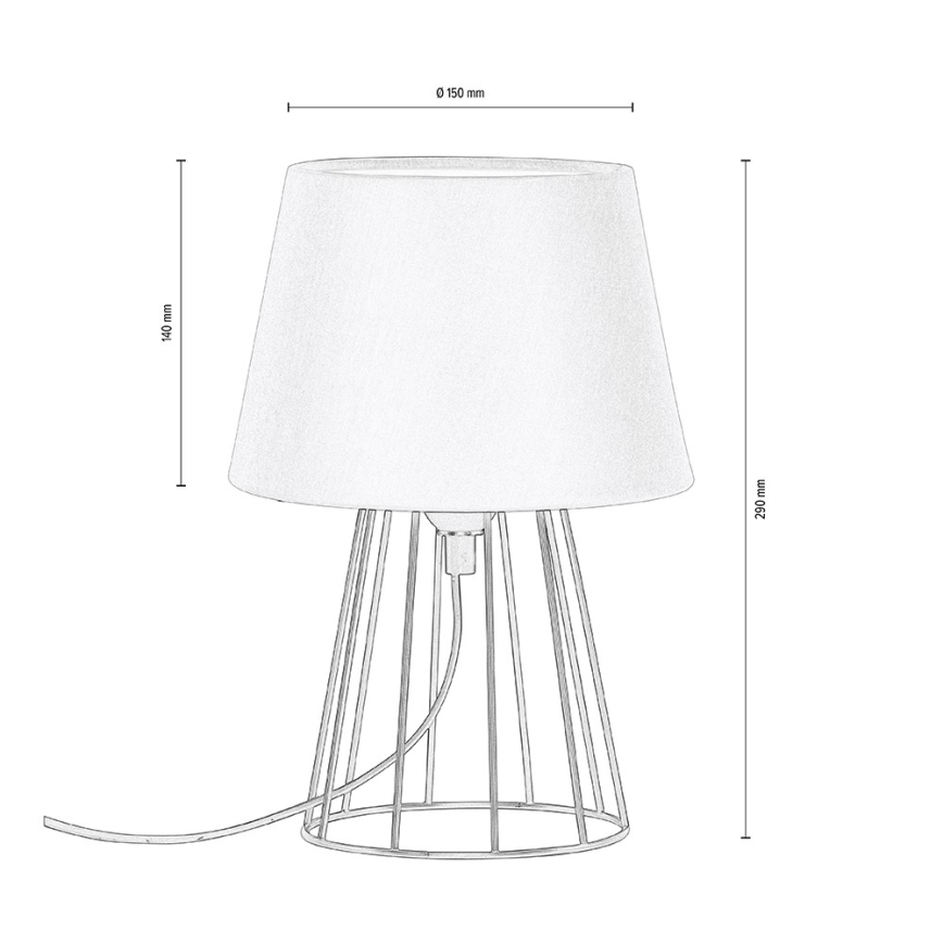 Spot-Light - Laualamp MANGOO 1xE27/40W/230V must