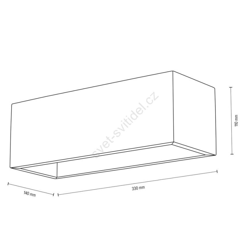 Seinavalgusti KENZO 2xG9/6W/230V mänd - FSC sertifitseeritud